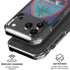 Guam Flag Dark Wood iPhone 17 Pro Clear Case